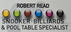 Robert Reed – Snooker/Billiard & Pool Table Specialists (UK)